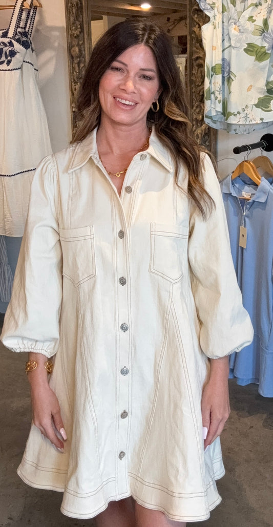 Entro denim dress